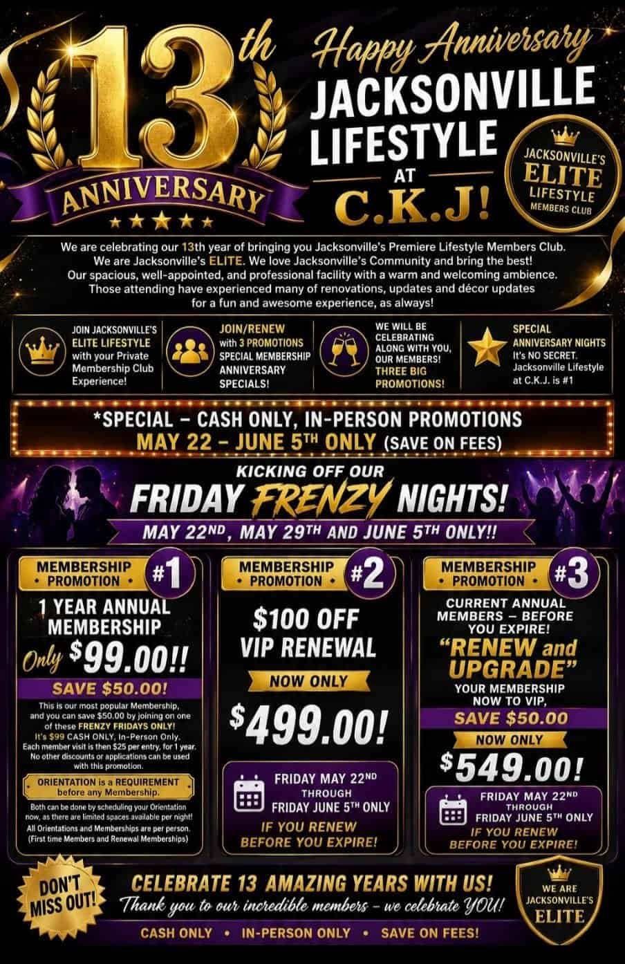 13th Anniversary CKJ Popup Mobile