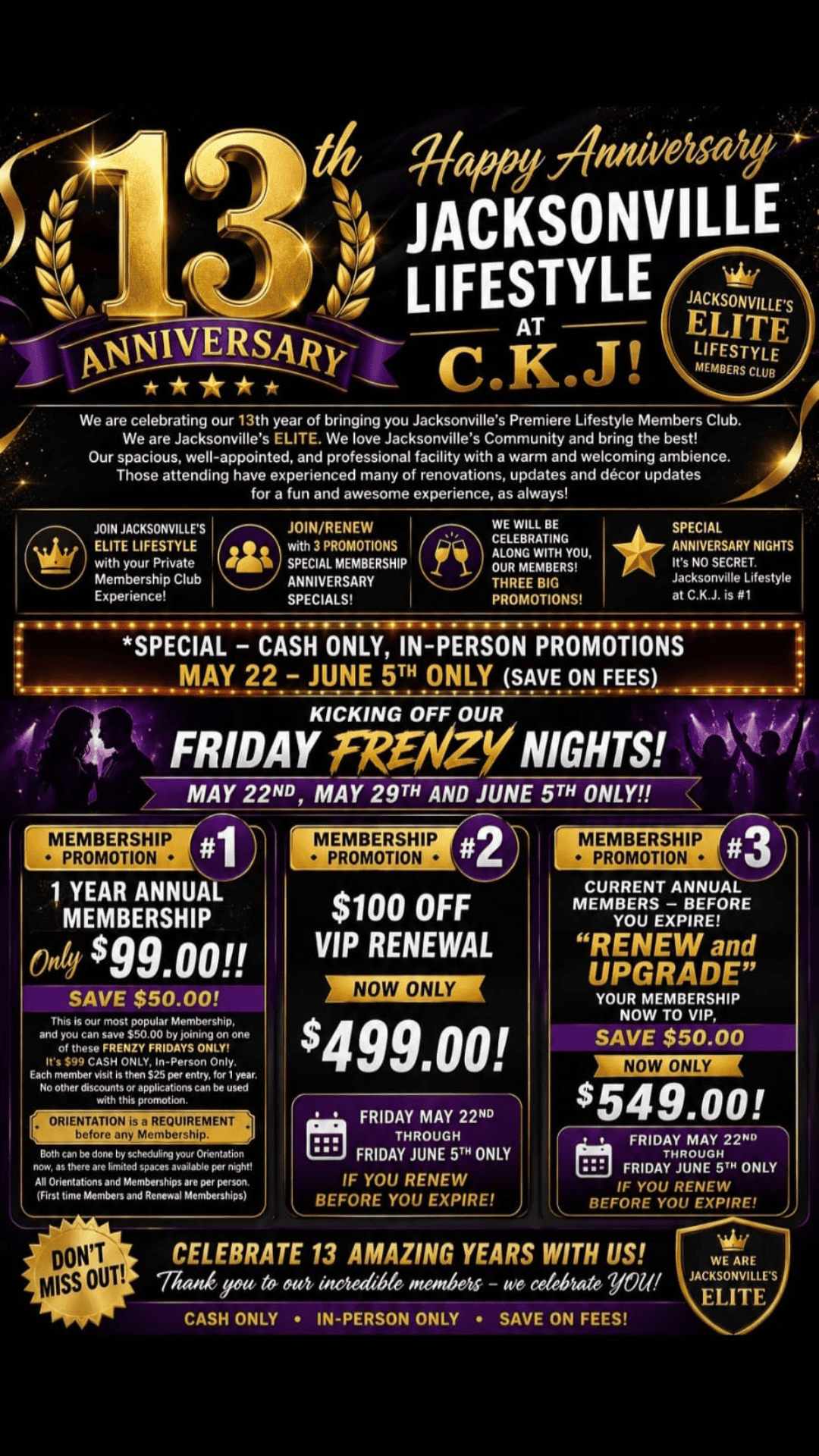 13th Anniversary CKJ Popup Mobile