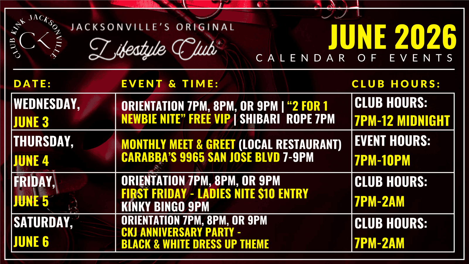 Week 1 June 26